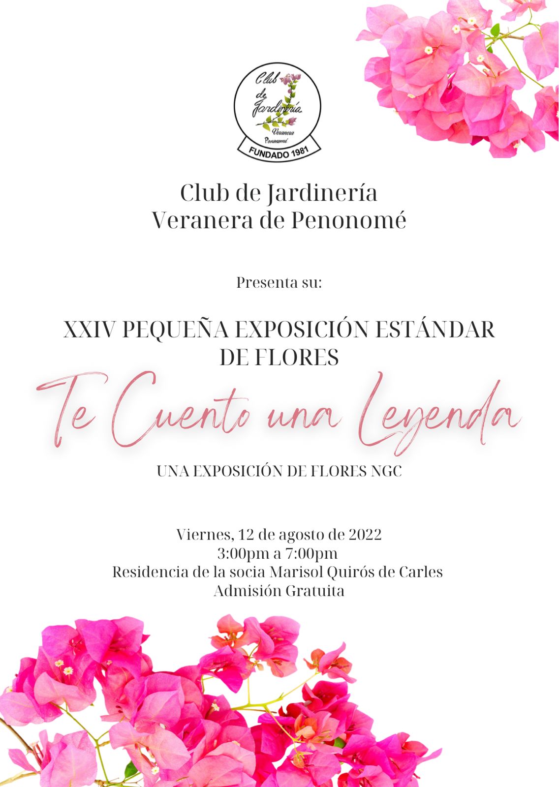 «Te Cuento una Leyenda» – Club de Jardinería Veranera