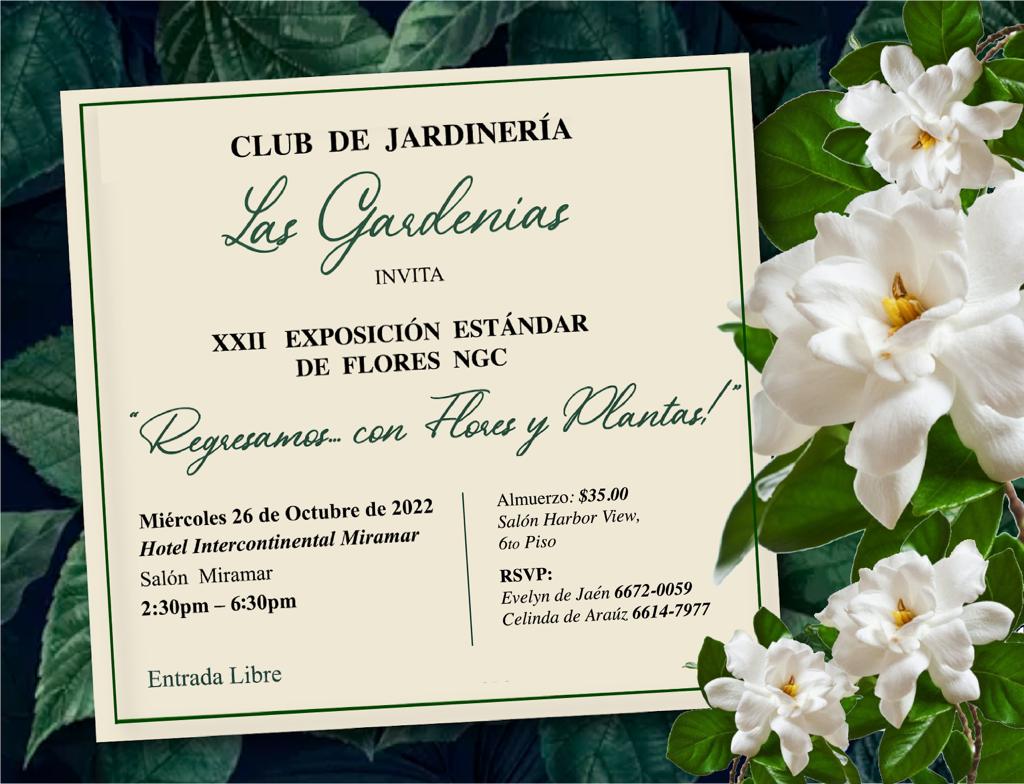 Exposiciones - Federación de Clubes de Jardinería de Panamá