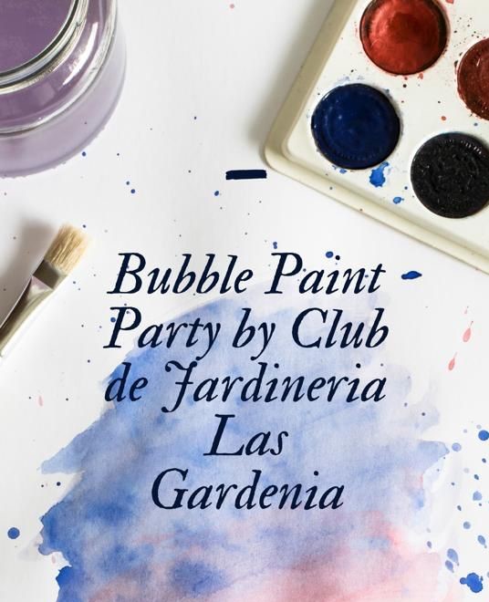 Bubble Paint Party