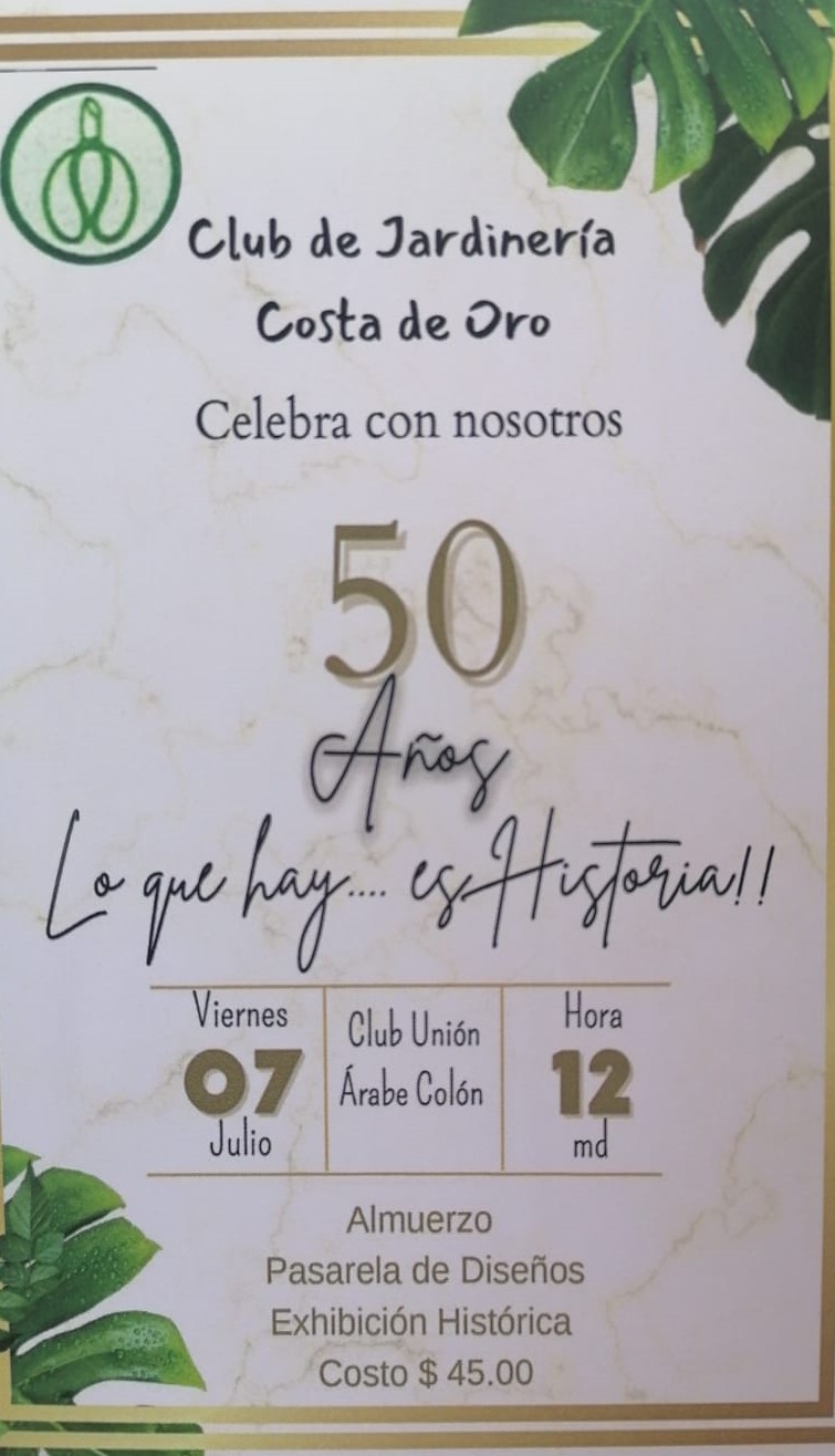 50 Años – Lo Que Hay Es Historia – Costa de Oro