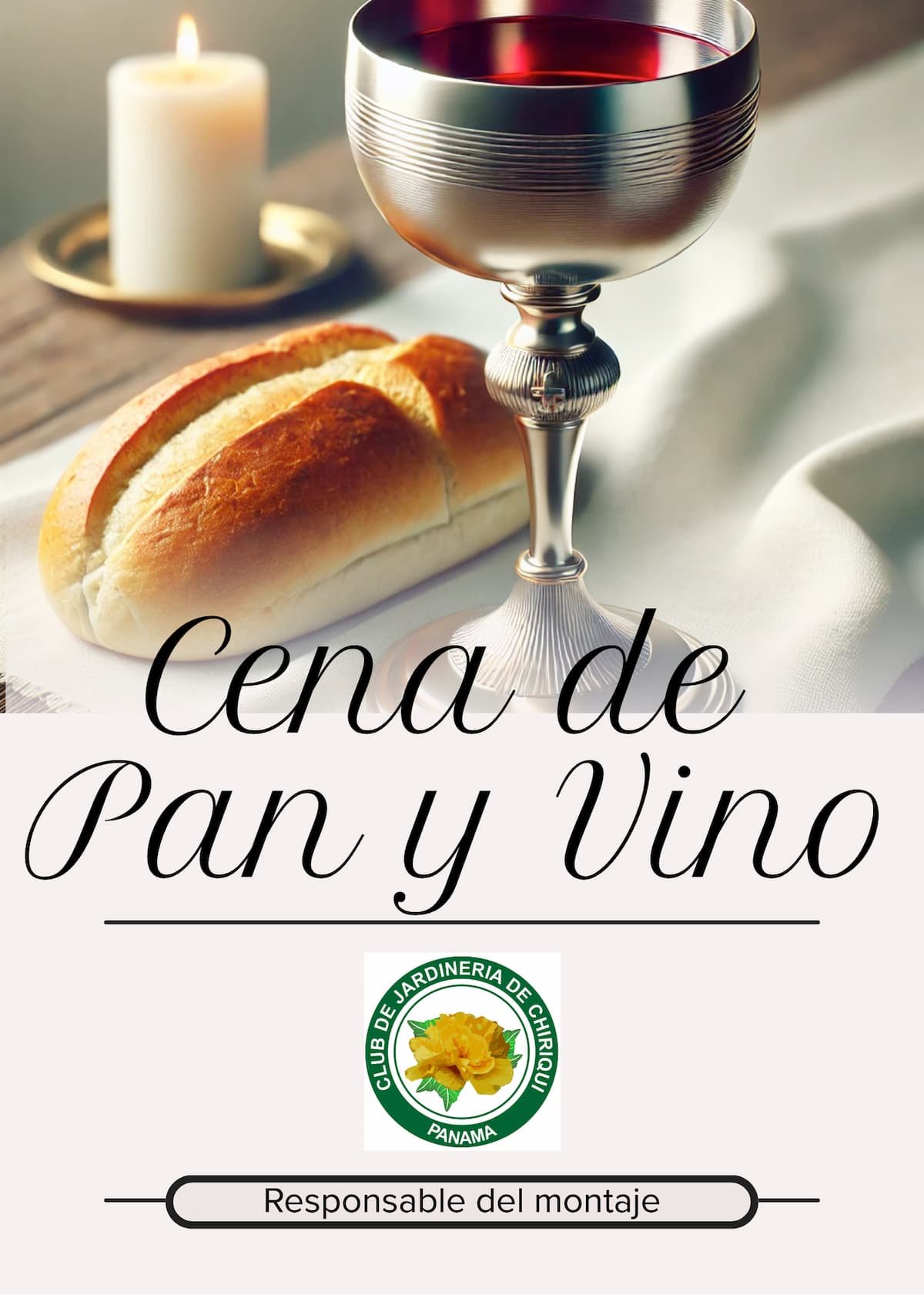 Cena de Pan y Vino – Club de Jardinería de Chiriquí